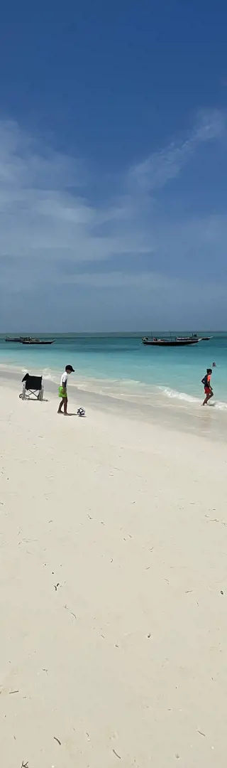 Traumstrand auf Sansibar